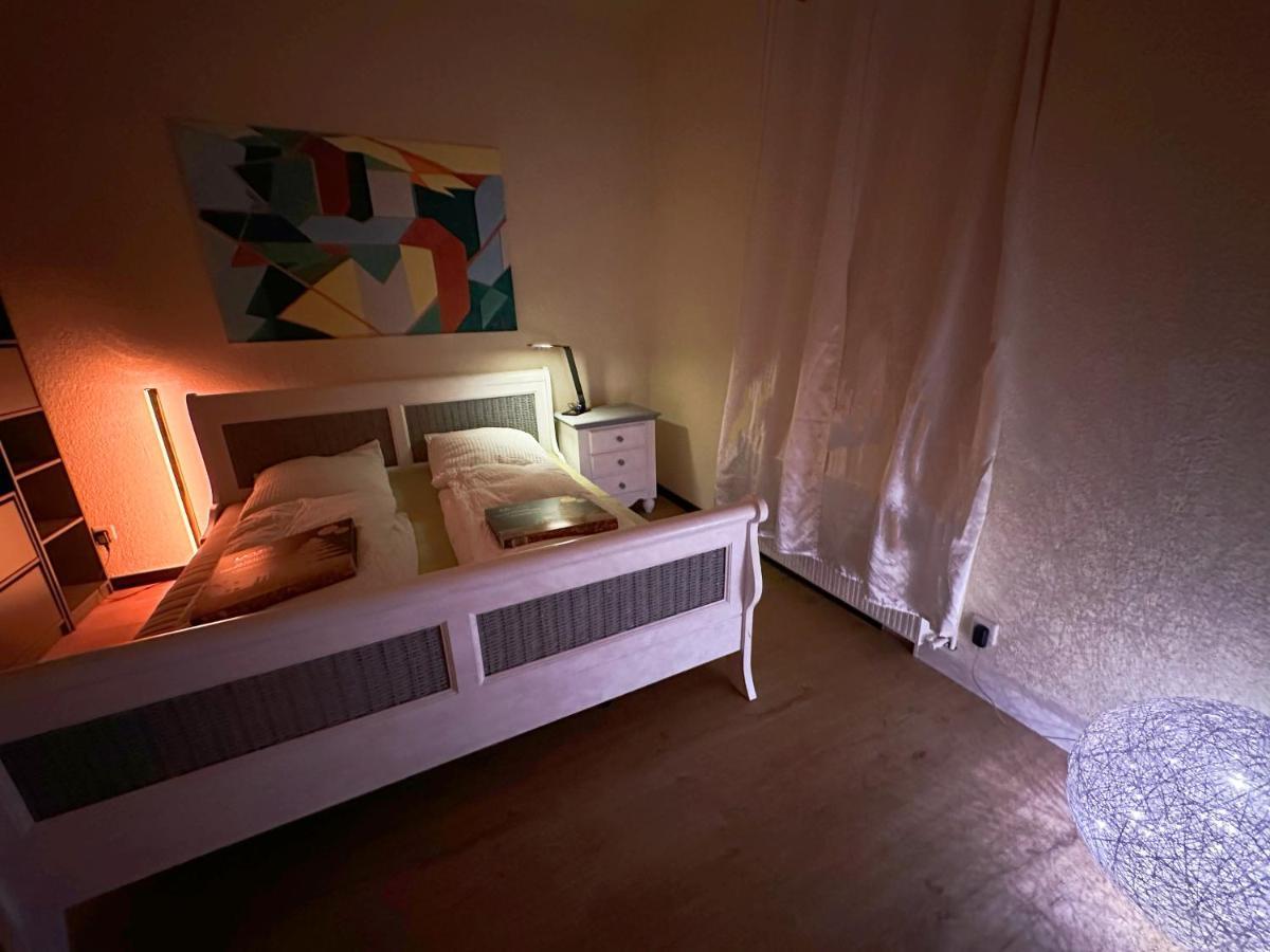 Igo Apartment 2 Schlafenzimmer Mit Waschmaschine Trockner Haustier Rheinufer 5Min Netflix Disney Plus 17-6 Duisburg Luaran gambar